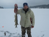 Bantam last day of pike ice season Fishing Report