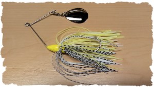 Loaded For Bass Crazy Gauge Spinnerbait in Chartreuse