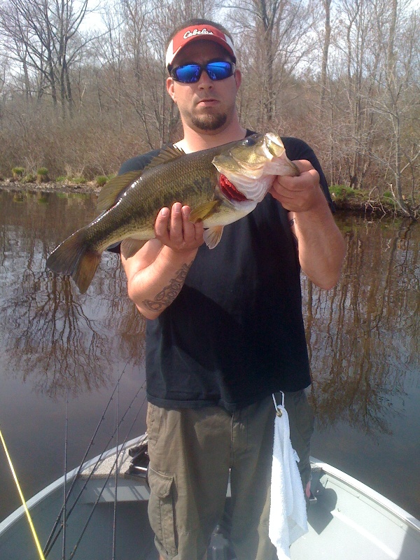 1st Big Bass of Season