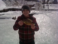 Portland / Glastonbury Ice Fishing Fishing Report