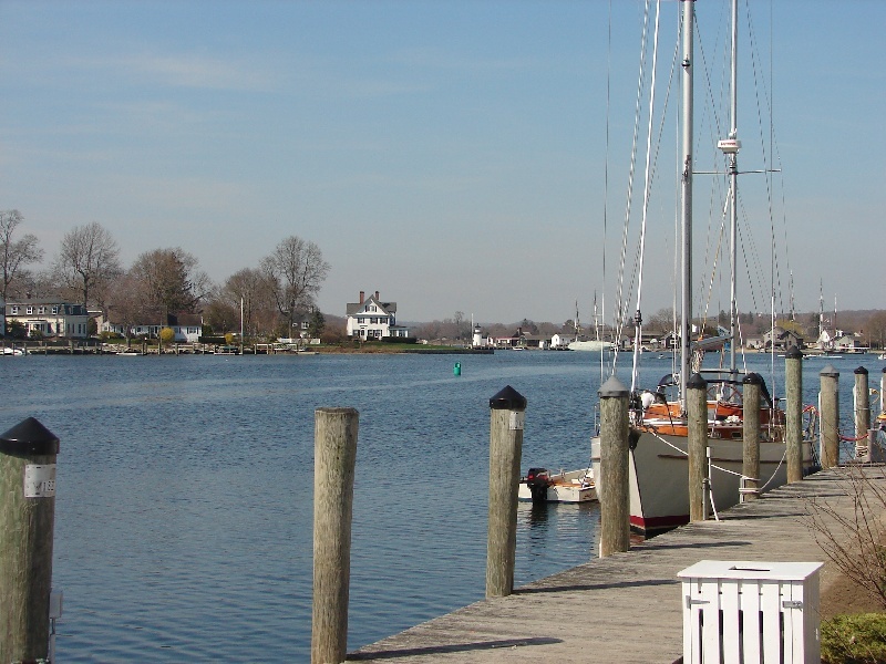 S & P Oyster House View near Mystic