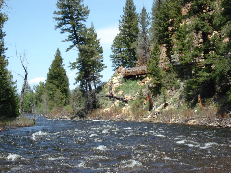 First couple miles of the river