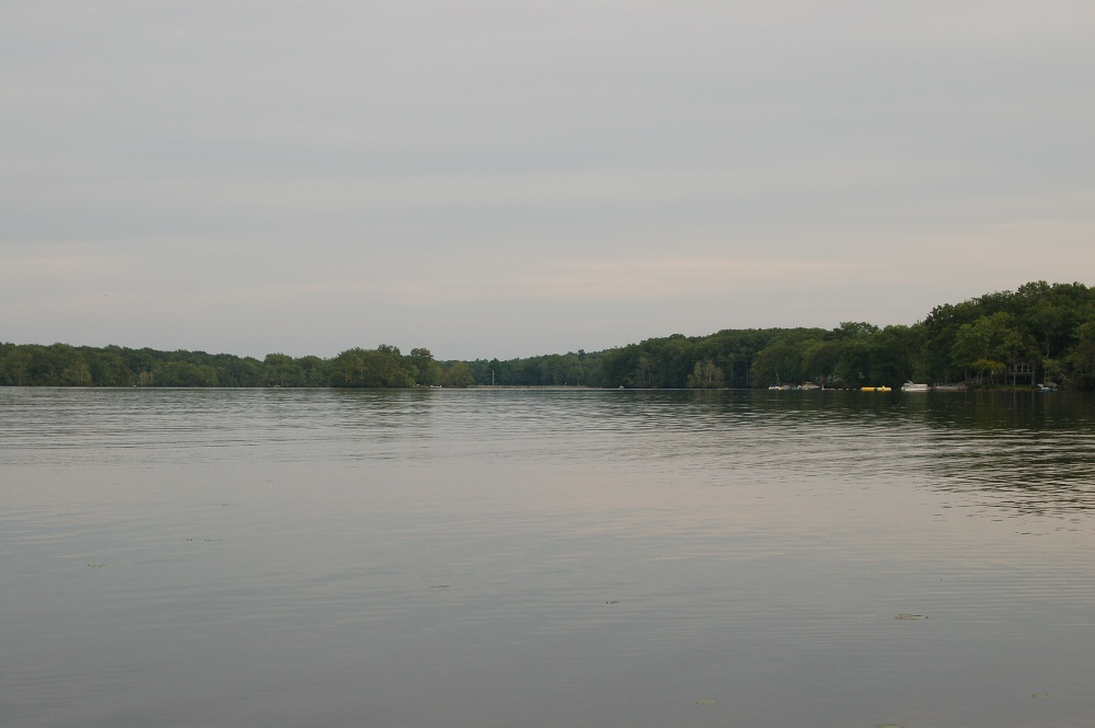 Williams Lake looking S from the rock