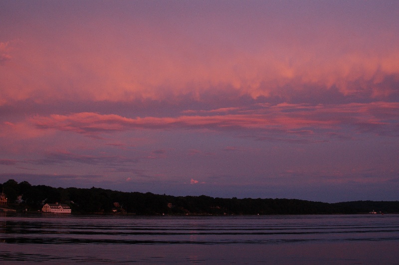 clouds over yale  near Oxoboxo River