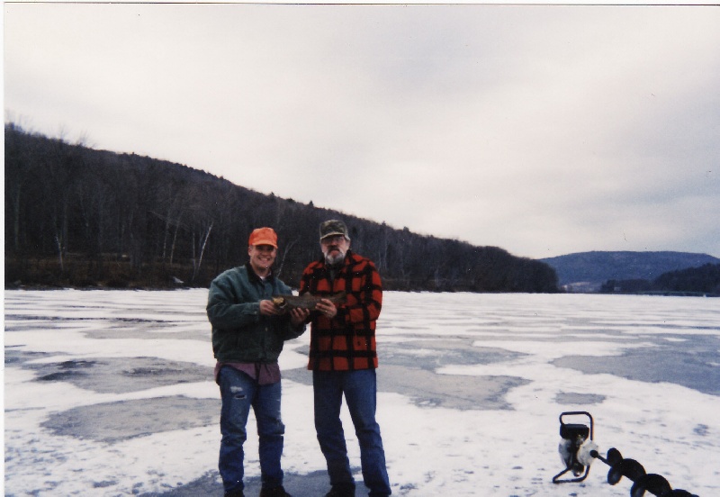 Ice Fishing Mascoma Lake